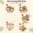 Sewari Cold Pressed Coconut Oil. Explains the cold press kacchi ghani oil extraction process