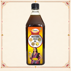 Sewari Cold Pressed Mustard Gold Oil. Made with 3 ingredients, mustard seeds, coriander seeds and lemon