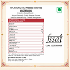 Sewari Cold Pressed Mustard Oil FSSAI License